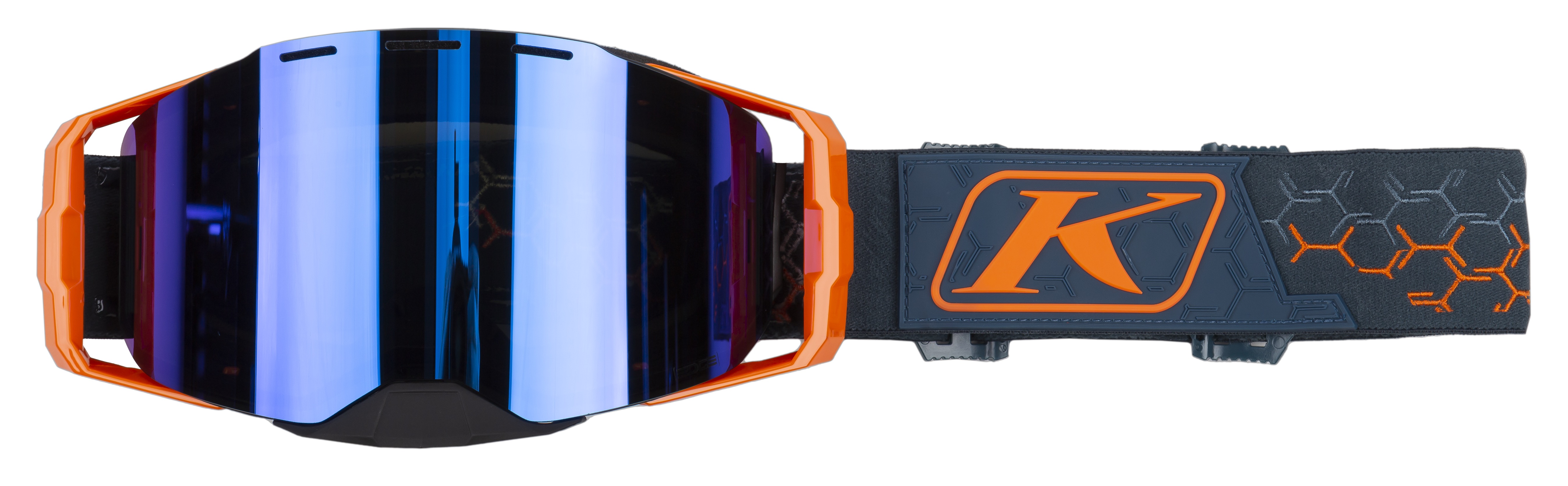 Main image of Klim Edge Off-Road Goggle (Hex Striking Petrol Smoke Blue Mirror)